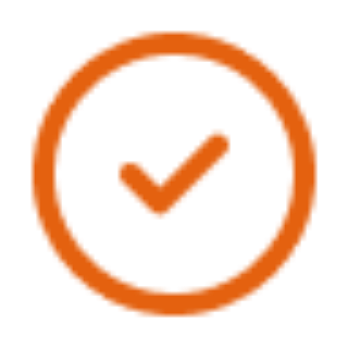 A check icon.