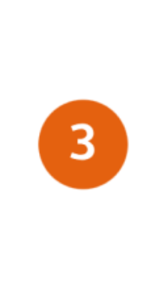 Round Orange Three