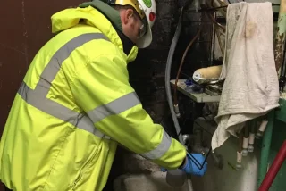 Arcadian Donnie Richmond sampling utility sink water